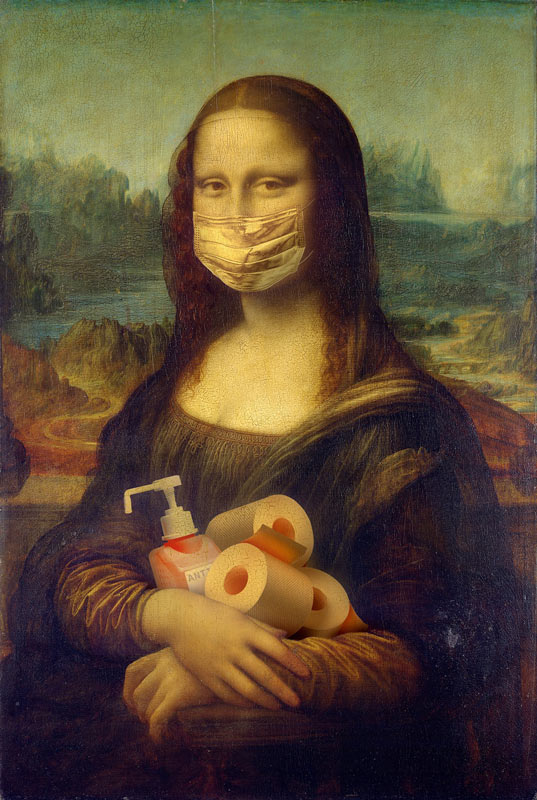MonaLisa with mask